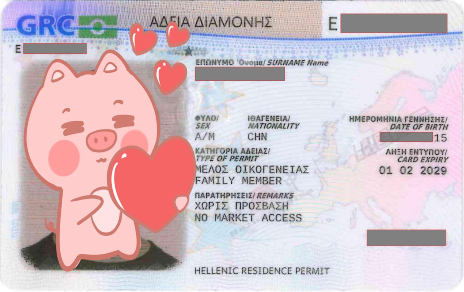 2026年3月20日:希腊客户一家三口收获永居卡